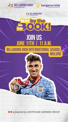 Billabong High International on Instagram: "From early morning practices to match-day glory. Hardik Bhatt lives and breathes football. Here’s the story of a player who turned passion into purpose. Billabong High International School presents - Not By The Book - Chapter 5! Join us on 11th June, 11 AM at Billabong High International School, Mulund to know more! Click the link in the bio to register. [Not By The Book, Hardik Bhatt, Chapter 5, Football Player, Footballer, Mumbai City FC, Careers, Ca