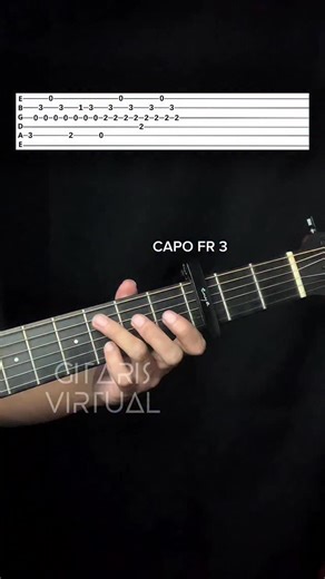 Gitaris Virtual on Instagram: "David gueta ~ Titanium #guitartutorial #guitarchords"