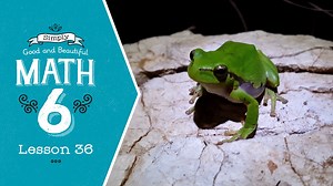 Lesson 36 | Simply Good and Beautiful Math 6