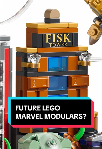 LEGO Marvel Skyline: Teasing Future Modular Buildings? (Jan 1st Release)