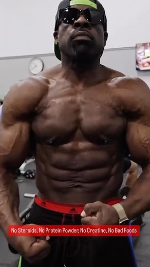 No Steroids, No Protein Powder, No Creatine, No Bad Foods #health #healthylifestyle #fitness | Kali Muscle