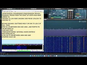 Navtex maritime weather bulletin Pt Reyes California 8415 kHz USB SDRplay RSPdx MLA 30 FLDIGI