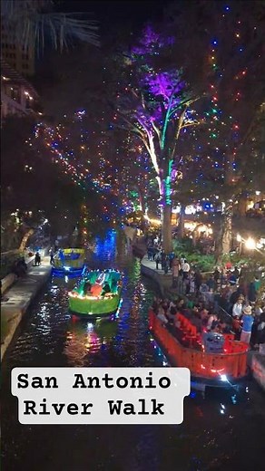 THIS is the San Antonio Riverwalk...