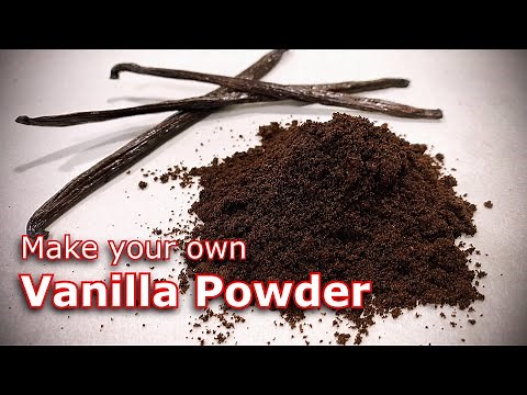 How to Make PREMIUM Vanilla Bean Powder at Home - Super Easy | Aroma Chocolates