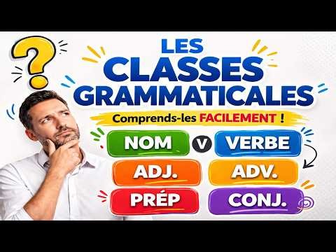 Capsule 2 : Les classes grammaticales en français