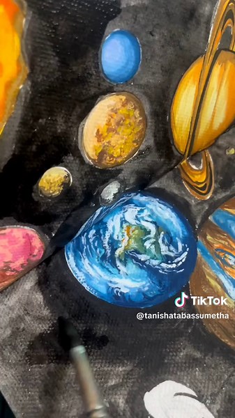 Etha's Solar System Drawing Tutorial