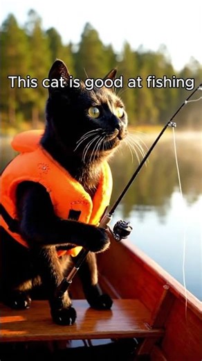 This Cat Went Fishing… And Actually Caught Something?! 🐱🎣😂