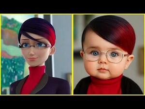 What If Ladybug Was a Baby? 👶🐞 | Miraculous Baby Transformation || Ding King TV
