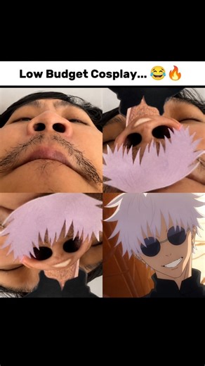 Low Budget Cosplay… High Level Confidence 😂🔥