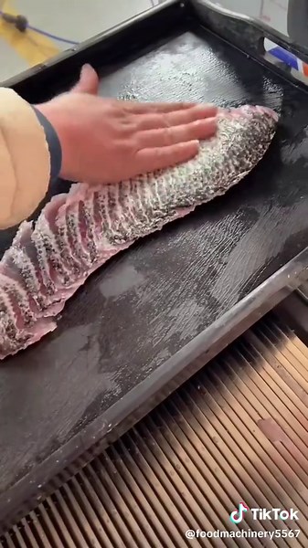 Fresh meat slicer,fish cutting machine #machine #meatcutter #meatequipment #machinery #slicer #fyp