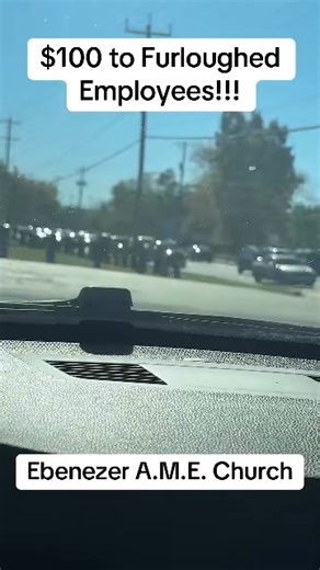 Ebenezer A.M.E. Church in Fort Washington, MD is distributing food gift cards, including $100 cards, to furloughed federal employees today, Thursday, October 16, 2025, from 3–5 p.m | Toccara Boyd