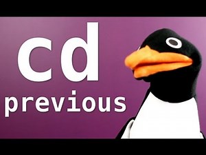 Change Directory (cd) Previous Directory Shell Command - Bin Bash