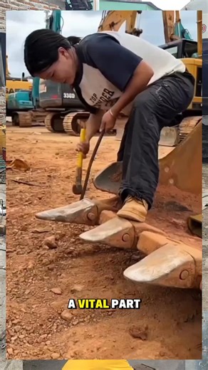 6.6K views · 15 reactions | excavator tooth replacement #excavator #heavymachinery #construction #maintenance #equipment #heavyequipment #diy #excavatortooth #reels #creative #repair #bucket #tool #excavation | Mahir Art | Facebook
