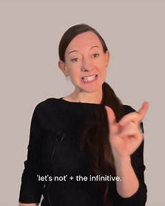 Today, let's look at how to use 'let's.' . . Let's review! 💡 Make a sentence with 'let's' or an imperative. 1. I suggest we eat at a restaurant tonight. ____________________________________________________________________ 2. I suggest we don’t wait for Julie. ____________________________________________________________________ 3. I suggest not going out today. ____________________________________________________________________ . . . . . . . . . . . . Answers: 1. Let's eat at a restaurant tonig