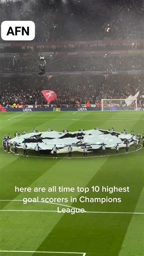 Top 10 highest goal scorers in Champions League #UCL #football | All Football News
