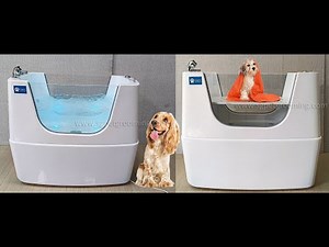 2022 New Type Pet Thermsotat Ozone Microbubble Spa Bath For Special Grooming Service