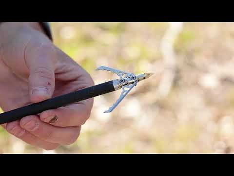 The Rage Hypodermic +P NC Crossbow broadhead delivers deeper penetration for crossbow hunters.