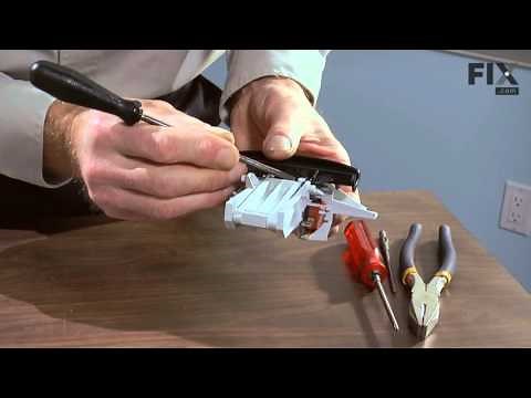 Maytag Dishwasher Repair – How to replace the Door Handle and Latch Assembly with Switches