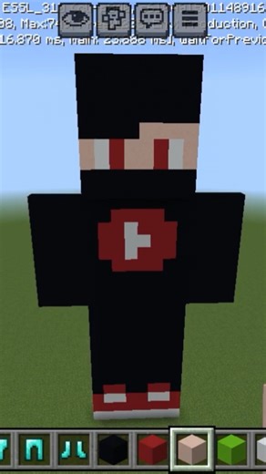 how to make mr gamer jay in Minecraft 😁 minecraft videos #funk #minecraft #logo