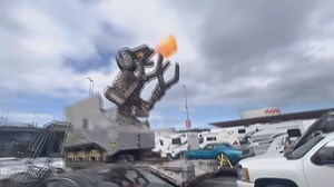 ‘Megasaurus’ entertains BC Ferries lineup