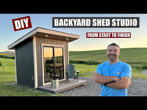 The Ultimate Guide to Building Your Shed Studio