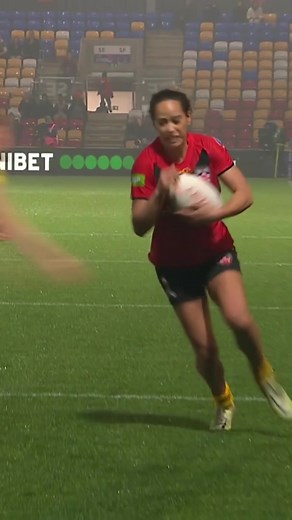 👏 Huge! Australia kept a clean sheet yesterday thanks in part to this monster of a shot from Jaime Chapman #RLWC2021 #rugbyleague