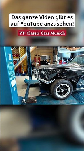 Classic car accident: 1967 Ford Mustang! 😅 You won't believe what happened...