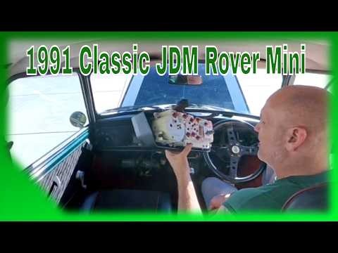 Classic Rover Mini Cluster removal and refresh.