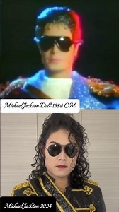 I like Michael Jackson Doll (1984 CM)👶🏼 #michaeljackton #moonwalk #thriller #mj #michaeljackson