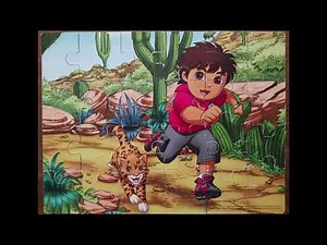Jigsaw Puzzle # 1,398 - Dora the Explore 2 of 3 (24 Piece)