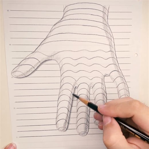 How to Draw - Easy 3D Cube Illusion | DEMIC