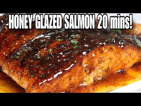 Honey Butter Glazed Salmon | Quick & Easy Dinner Recipe That Melts in Your Mouth