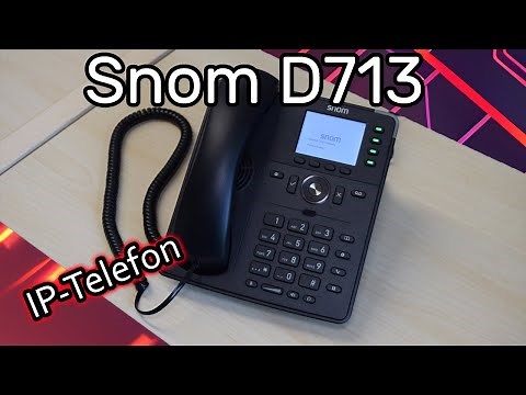 Configuring the Snom IP phone D713 on the Fritzbox