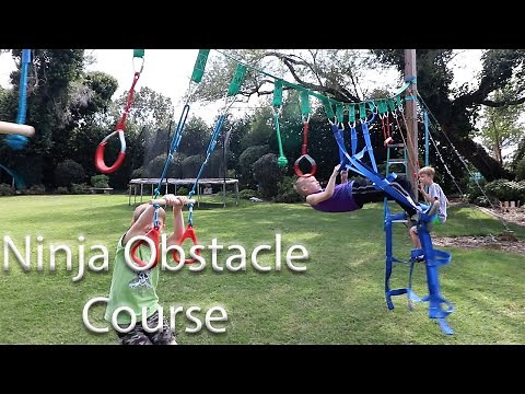 Perantlb Ninja Warrior Obstacle Course for Kids