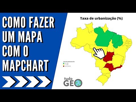 Faça seus mapas de maneira fácil e rápida com o MapChart - 100% online e gratuito