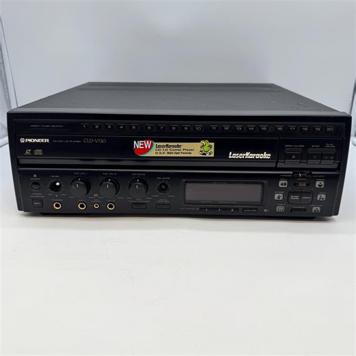 Vintage Pioneer Laserdisc Player CLD-V720 Karaoke CD LD 1991 Japan Parts Repair - Etsy UK