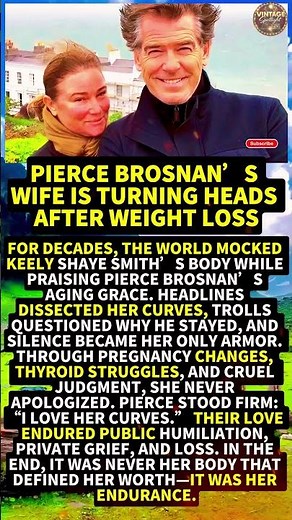 Pierce Brosnan’s Wife Is Turning Heads After Weight Loss #Shorts #viral