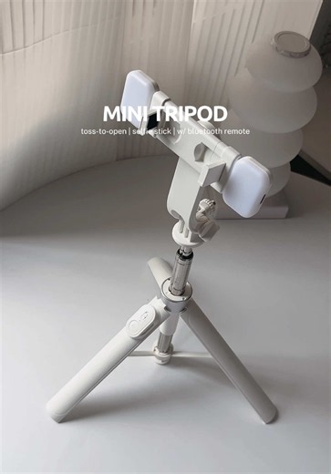 M2 MINI travel tripod — 3‑in‑1 selfie stick with remote