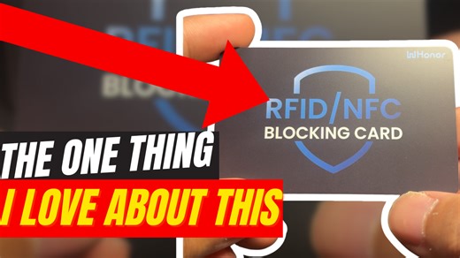 Watch Before you Buy! This RRID Blocking Card on Amazon Live