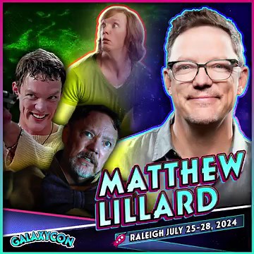 "Everybody dies but us!" 🔪💀 Meet Matthew Lillard on Friday, Saturday, and Sunday at GalaxyCon Raleigh! galaxycon.info/mlillardrdufb Join us at the Raleigh Convention Center July 26-28, 2024. ⭐️ Matthew Lillard is best known as Stu Macher in "Scream," Shaggy Rogers in "Scooby-Doo" and "Scooby-Doo 2: Monsters Unleashed," Stevo in "SLC Punk!," Brock Hudson in "She's All That," Dennis Rafkin in "Thirteen Ghosts," Jerry Conlaine in "Without a Paddle," and so much more! 🚨🎟️ Use code GALAXY20 FOR 2
