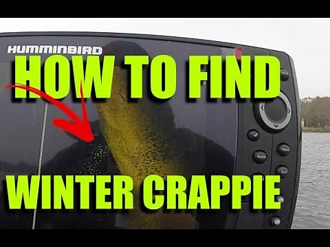 Winter Crappie How to Find Them