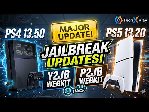 NEW WebKit Exploits for PS4 v13.50 & PS5 10.20 - 13.20 Explained | Y2JB|P2JB