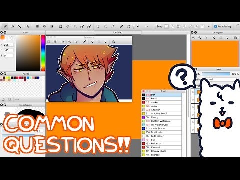 Common FireAlpaca Questions