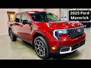 2025 Ford MAVERICK Lariat (The interior SHOCKED ME)