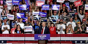 Gallery: Nearly 10,000 pack Bojangles Coliseum for Trump’s Charlotte rally