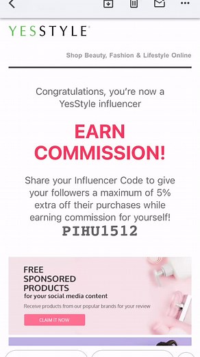 YesStyle influencer with just 126 subscribers 💕✨ Thnkew @yesstyle Comment for link 🖇️ Started with 126 subscribers, a phone camera, and a big love for beauty 💕 Today I officially became a YesStyle influencer ✨ This is your sign to start NOW don’t wait for big numbers. Your consistency is your superpower 🌸 Use my discount code PIHU1512 & support my journey 💗🎀 More skincare, more reviews, more pink vibes coming soon ✨ #YesStyleInfluencer #SmallCreatorBigDreams #BeautyCreator #CanadianInfluen
