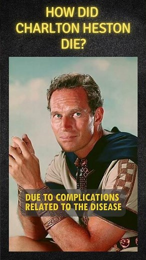How did Charlton Heston die? #western #history #hollywoodhistory #historicalmovie #movie #history
