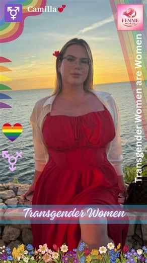 Camilla – Stunning Trans Beauty 👑🏳️‍⚧️ #shorts #transgender #viral