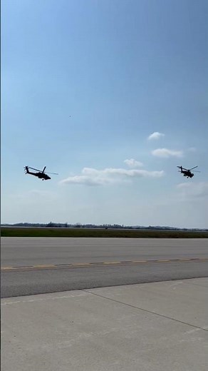 AH-64 Apache Helicopter Extreme Low Hover Footage | US Army Apache Helicopters Training Flight