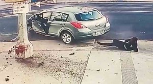He Needs To Count His Blessings: Dude Gets Into A Vicious Crash & Comes Out Alive!